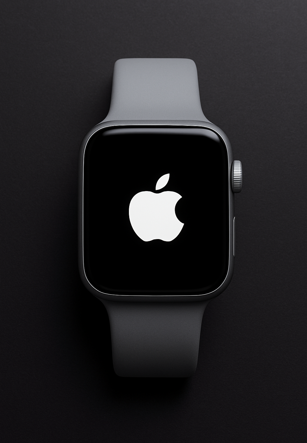 Watch series 10 apple logo ( grey ) with two strap