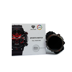Sports Watch in Black & Red