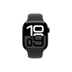 Apple logo watch series 10 with two straps ( grey & black )
