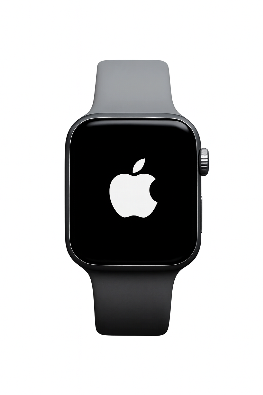 Watch series 10 apple logo ( grey ) with two strap